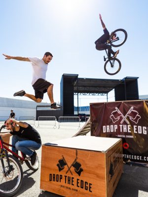 Extreme Show da Drop the Edge, Dirt Jump, Bike Trial e Parkour